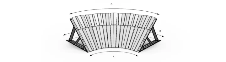 C184 Inner corner dressed